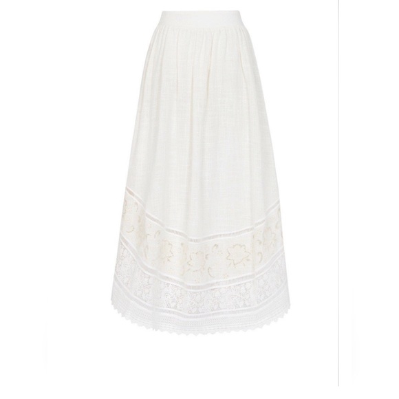 Spell & Gypsy ABIGAIL LACE TIE SIDE SKIRT S - Picture 3 of 7